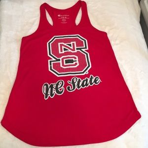 NWOT NC State Ladies Sparkle Tank